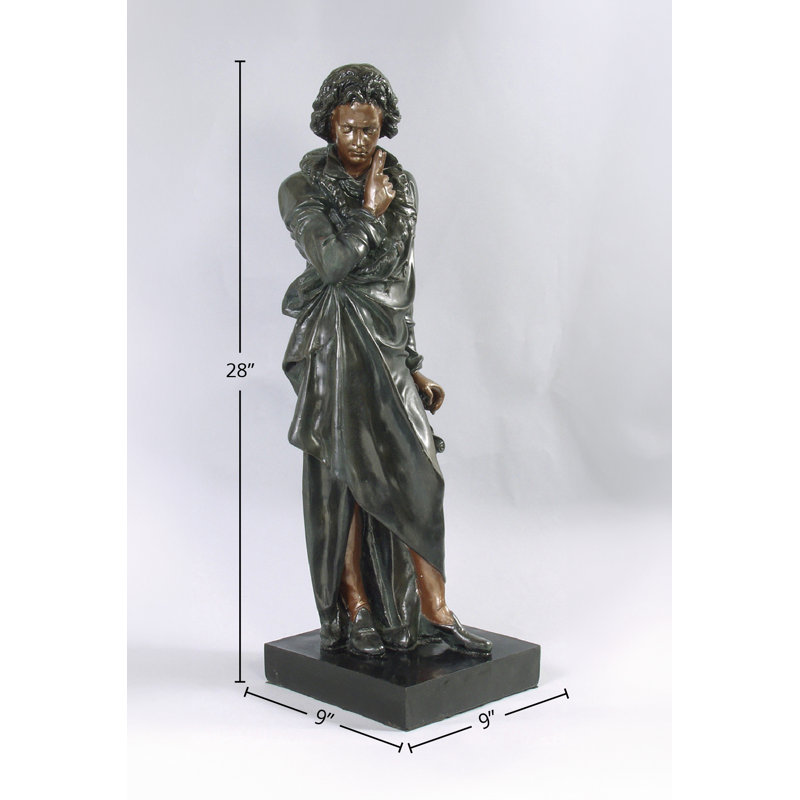 Standing Beethoven Statue