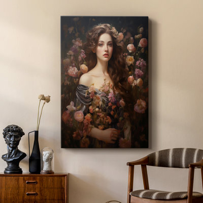WOMEN Series DVIII - Toile tendue avec châssis Premium - Prêt à être accroché