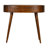 Koreyon Oval Solid Wood Writing Desk