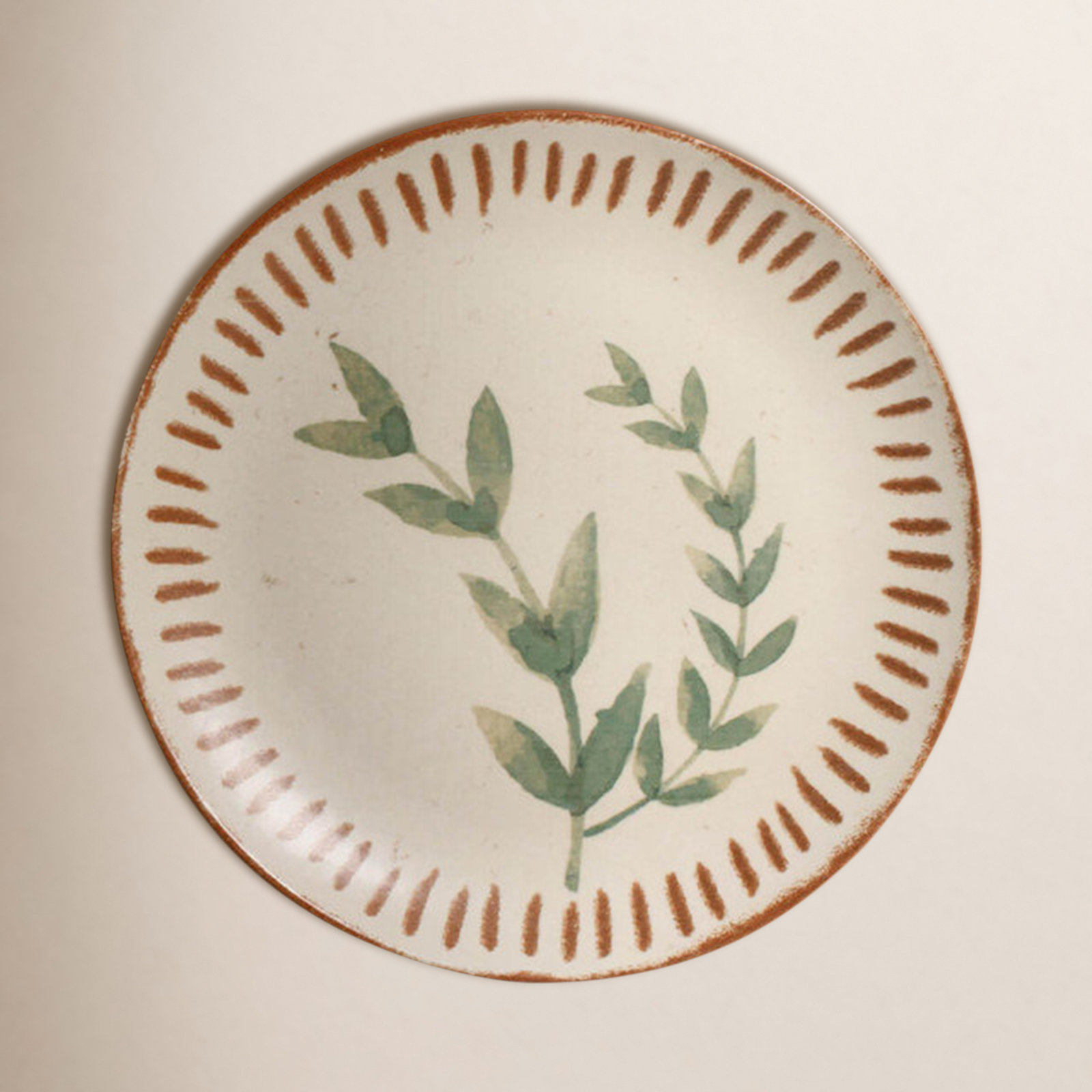 Magari 8" Salad Plate, Ivory