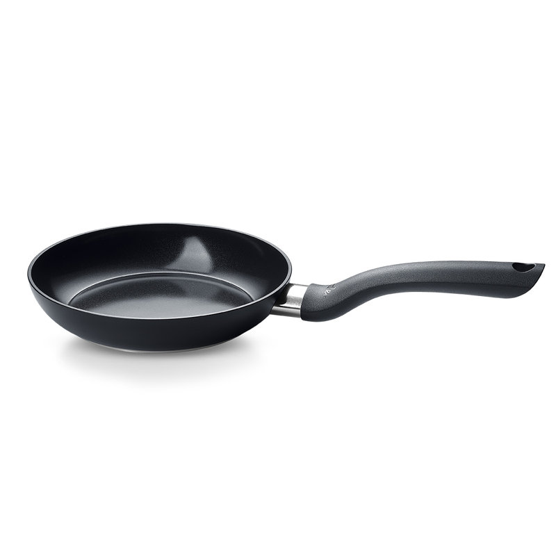 Fissler Essential 9.5 Inch Ceramic Nonstick Frying Pan, Orbit Black, 8 Inch