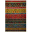 Tapis décoratif multicolore à motif traditionnel lavable à la machine-1198657742
