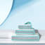 Soft Thick Absorbent 3 Piece Bath Towel Set, Polyester Fibre Towels For Bathroom Wash Face And Home Gift, Mint Green-977187061