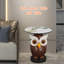 Table d'appoint hibou