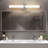 Dimmable LED Vanity Light Fixture With Acrylic Shade - Modern Bathroom Sconce For Mirror, Bedroom, And Living Room - Energy Efficient 36W 3000K Lighting-50450817-50450821