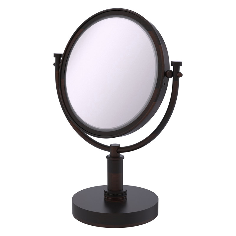 Dolder Metal Mirror, Venetian Bronze, 5x