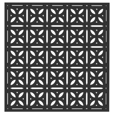Modernist Decorative Privacy Panel