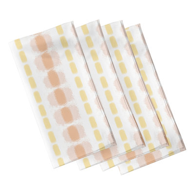 Otavio Polyester Striped Square Napkin