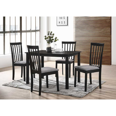 Echols 4 - Person Four Leg Dining Set