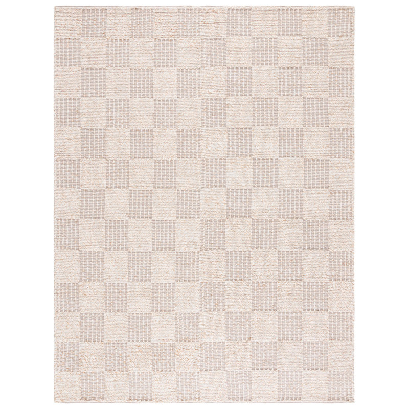 Tapis brun / ivoire Abbi 701, Rectangle 8 pi x 10 pi