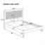 Queen Size Platform Bed Frame with Rattan Headboard, Wicker Bed with Wooden Slats Support,Boho Coastal Style, No Box Spring Needed, Black-133674046-133674044