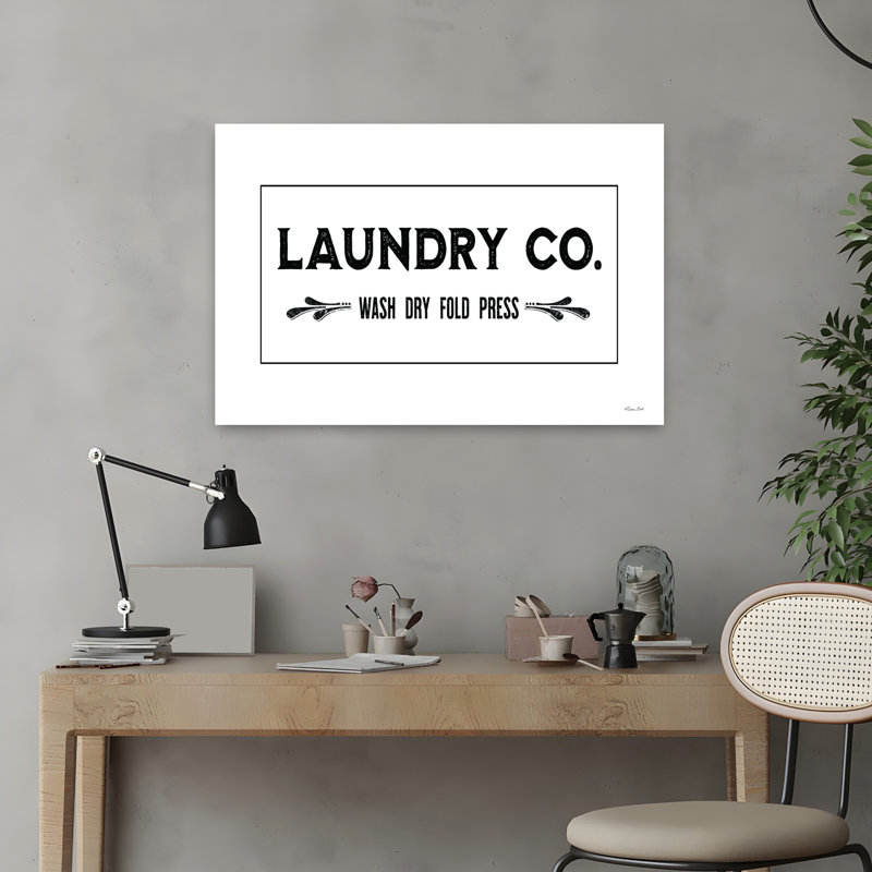 Laundry Co., art contemporain abstrait, H 16 po x l 24 po