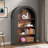 Bookcase With Wood Open Display