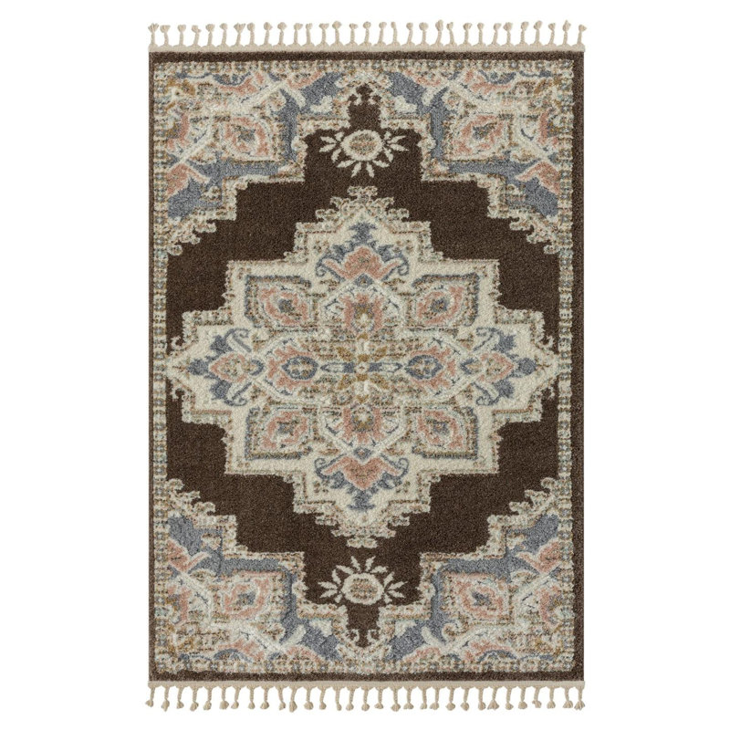 Oriental Indoor Rug, Rectangle 6' x 9'