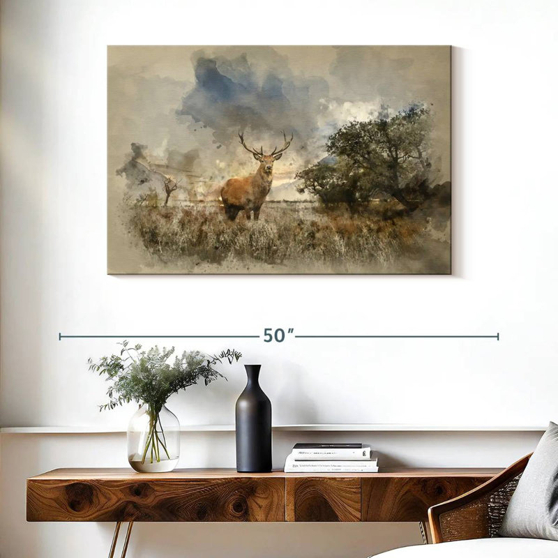 Cerf Brampt, H 26 po x l 39 po