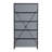 5-Drawer Dresser With Large Fabric Drawers, Black