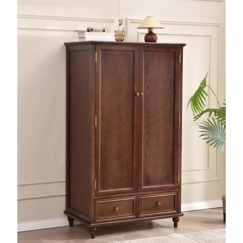 Armoire American Vintage, Noyer clair