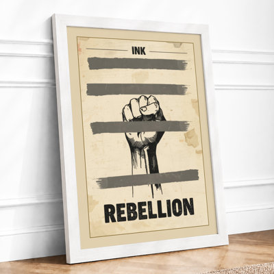 Ink Rebellion Industrial - Framed Print