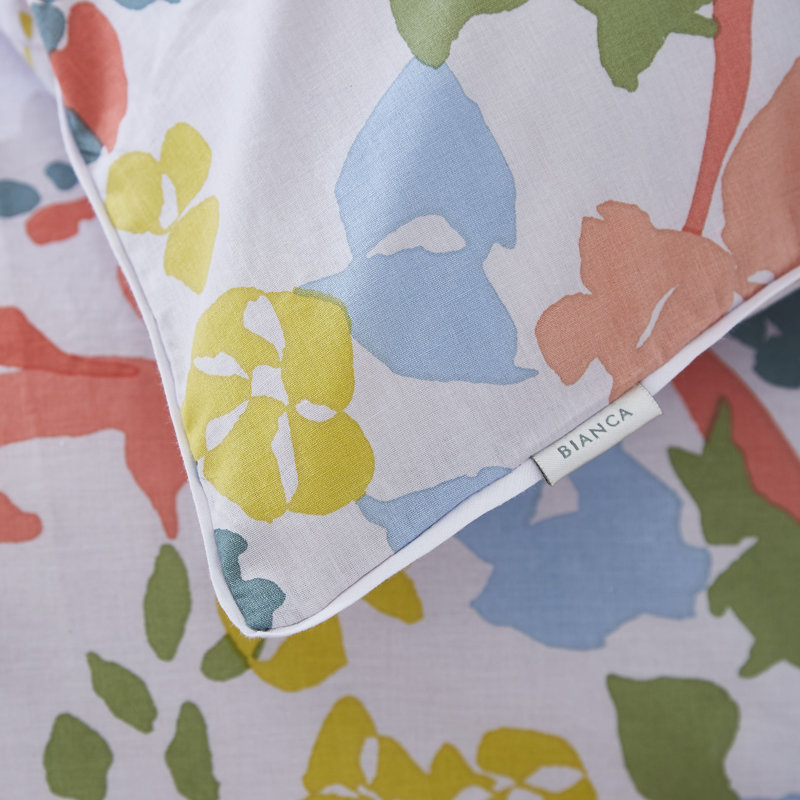 Bloomsbury Yellow/Orange/Green, Double - 2 Standard Pillowcases