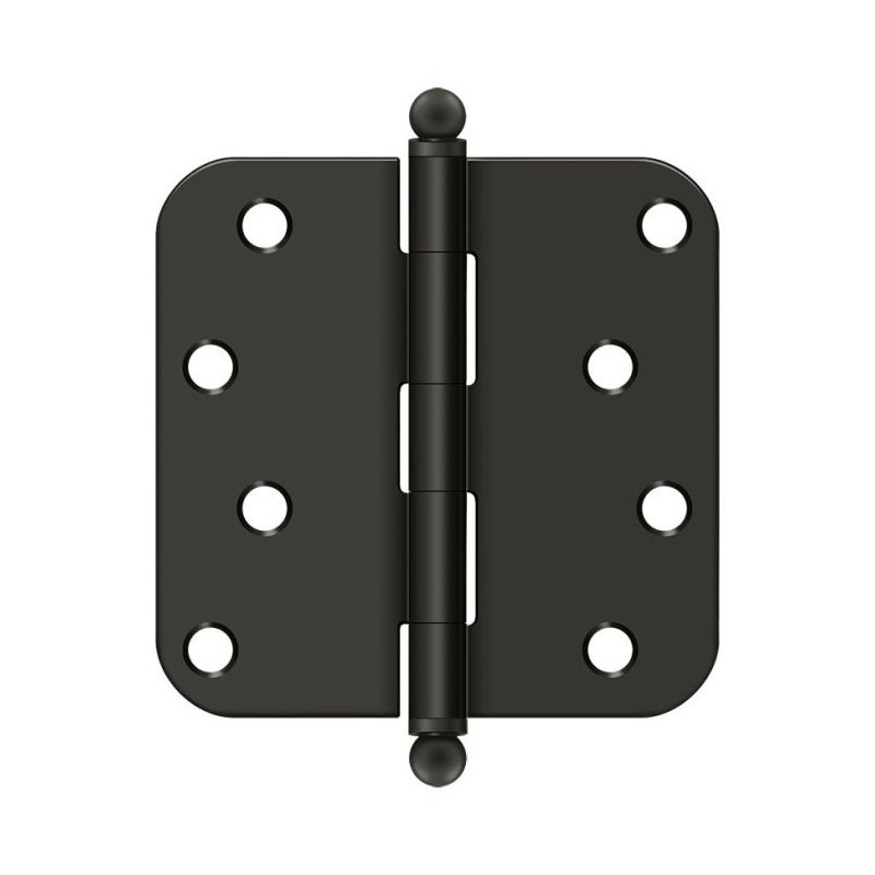 102'' x 102'' Steel Butt Bearing Hinge, Oil Rubbed Bronze