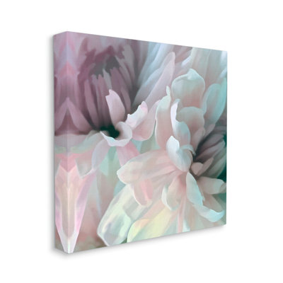 " Pink Floral Petal Study Blush Tone Flowers " by David Pollard