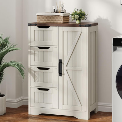 Farmhouse Bathroom Cabinet
