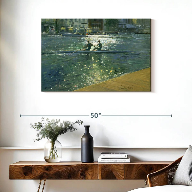 Crossing The Light Break Henley, 24" H x 36" W