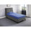 Ensemble de matelas et oreiller 7inch en mousse viscoélastique imprégnée de gel respirante, bleu, matelas dans une boîte