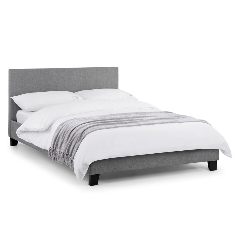 Lilianna Upholstered Bed with Mattress, European Double (140 x 200cm)