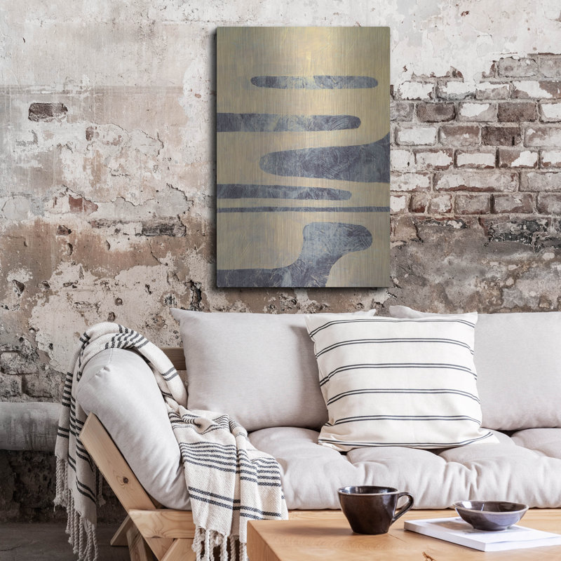  «Groovy Mood 1» par Vanna Lam, art mural en métal, 24 po x 36 po, H 36 po x l 24 po