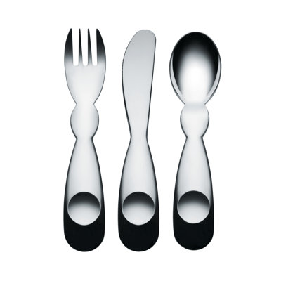 Alessi Stainless Steel Flatware Set