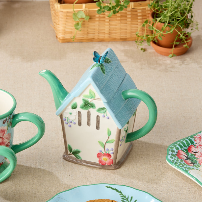 Théière Flora 3D Birdhouse