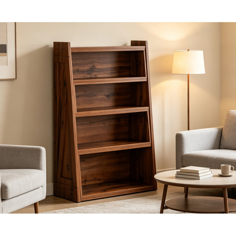 Foldable bookshelf