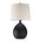 3-way Ceramic Table Lamp With Hardback Shade-1954588551