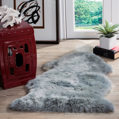 Tapis bleu acier Tateos