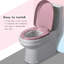 Oval Hard Toilet Seat-790632613