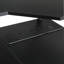 L-Shaped MDF Iron Computer Desk with Built-In Electrical Outlet-737119949-737827037