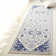 Lauren Ralph Lauren Hand Tufted Wool/Cotton Oriental Rug in Ivory/Navy