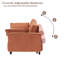 Causeuse convertible Jashlyn, canapé-lit pour petits appartements-99666375