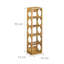 Amet Tabletop Wine Bottle Rack in Brown