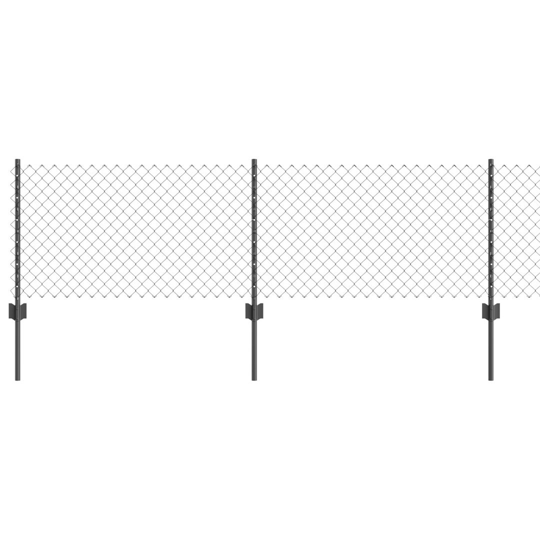 60cm H x 2500cm W Metal Border Fencing