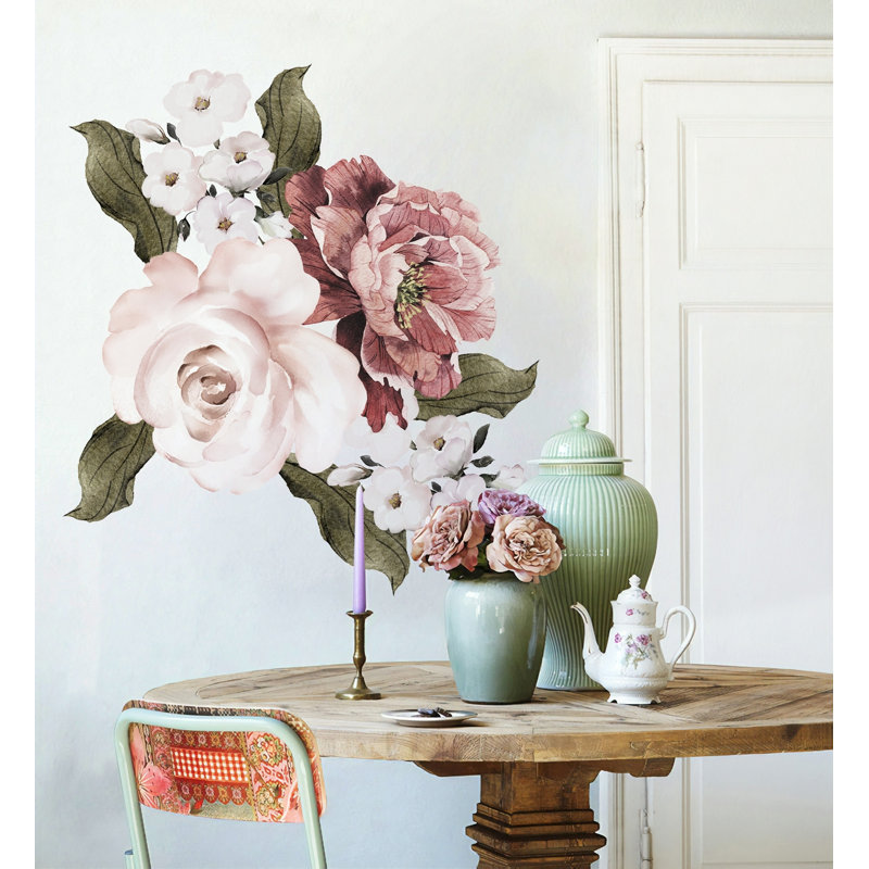 Adhésif décoratif pivoine Hiya