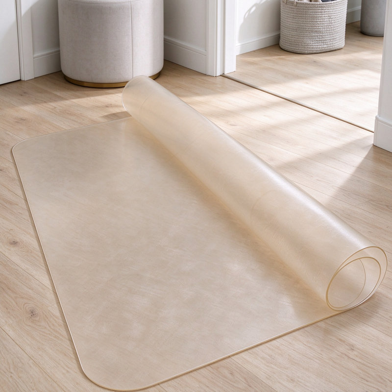 Rectangle Chair Mat with Straight cut Edge