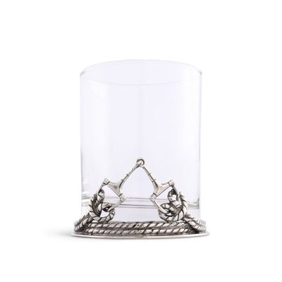 Equestrian 8 oz. Handmade Whiskey Glass