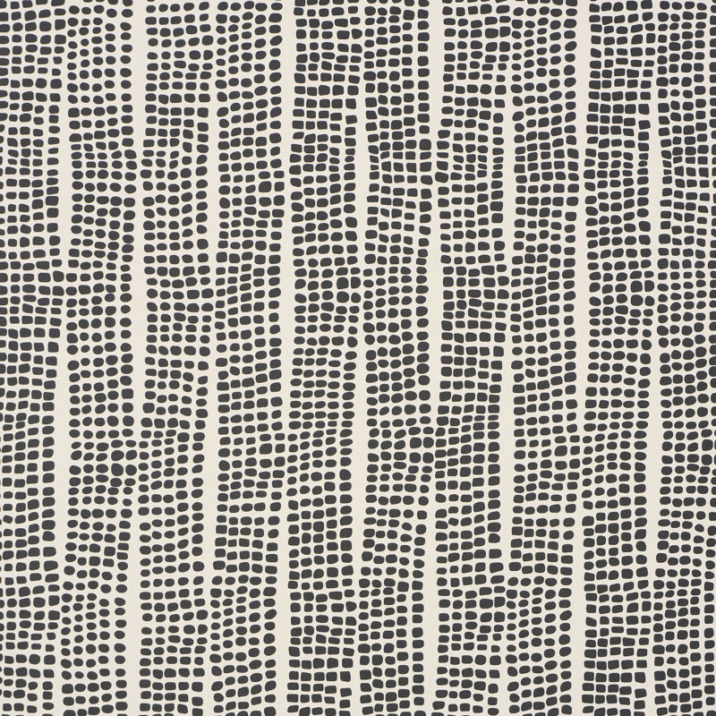 Noland Geometric Vinyl Wallpaper Roll, Carbon