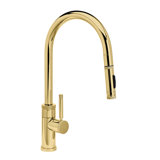 Industrial Plp Pulldown Faucet - Toggle Sprayer - Angled Spout