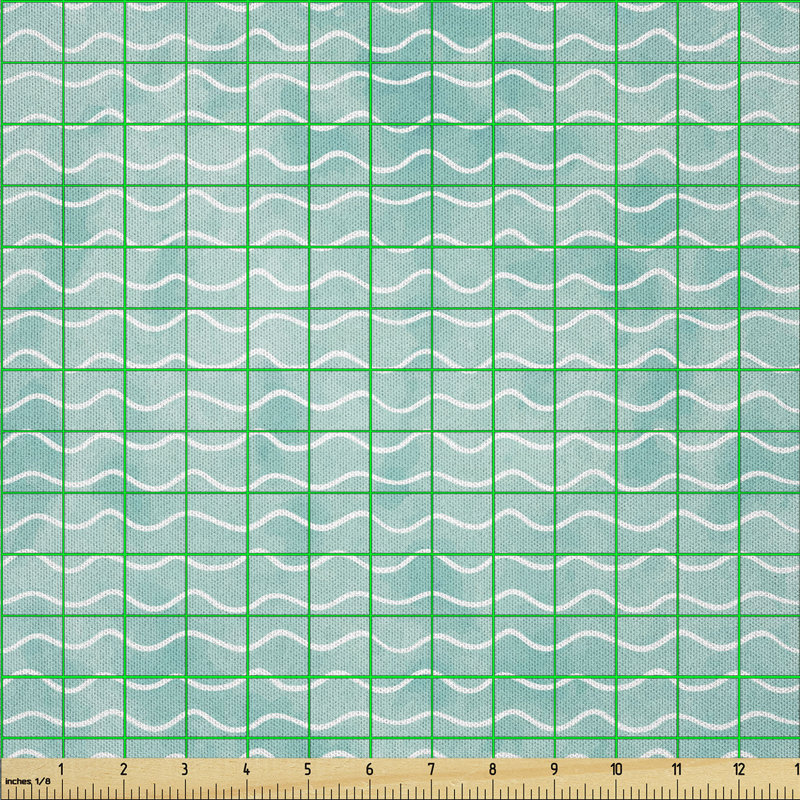 Dawniel Ocean Sea Waves Multi-purpose Fabric