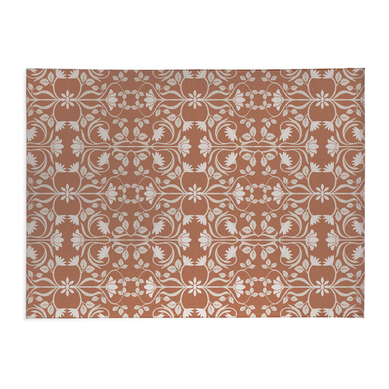 Tapis Savanah, Terracotta, Rectangulaire 2 pi x 3 pi