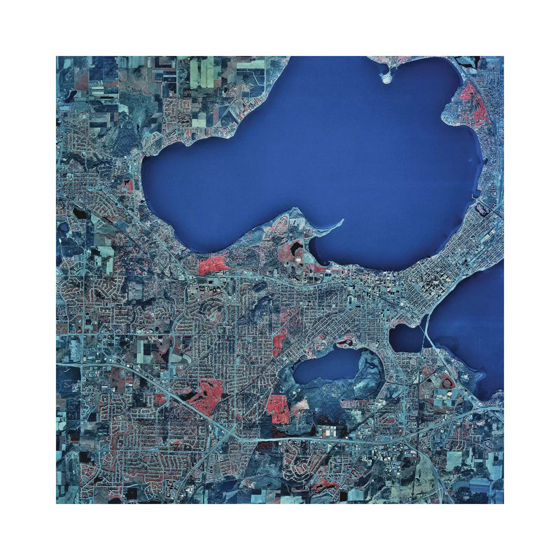 Madison, Wisconsin by Stocktrek Images - Wrapped Canvas Print, 30.48 cm H x 30.48 cm W
