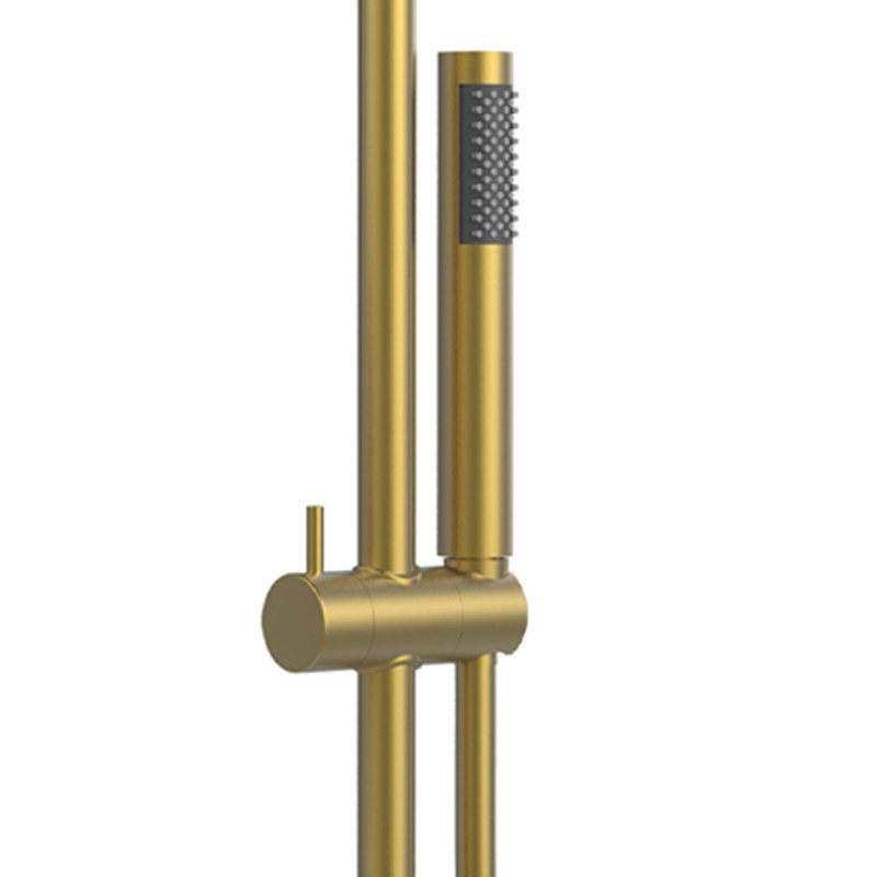 Robinet de douche Melissa avec valve brute, Or brossé